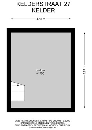 Floorplan - Kelderstraat 27, 6171 GA Stein